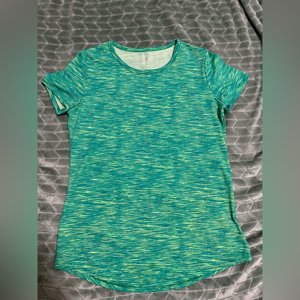 Green/Blue Workout Shirt